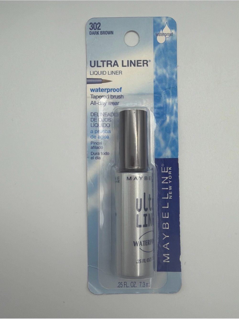 Maybelline Ultra Liner Waterproof Liquid Eyeliner Dark Brown New